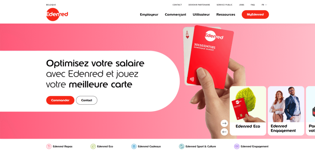 Edenred bank card